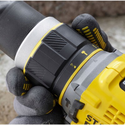 Акумуляторний дриль шуруповерт ударний безщітковий Stanley Fatmax SFMCD721B