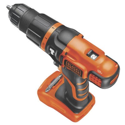 Дрель аккумуляторная ударная BLACK+DECKER BDCH188N