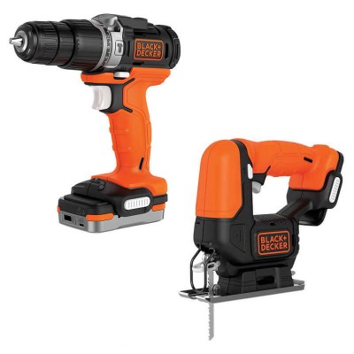 Набір з двох інструментів BLACK+DECKER BDCK122S1S