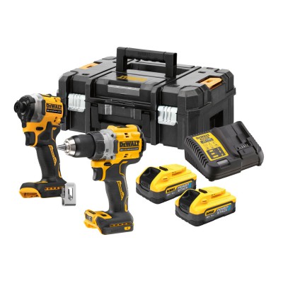 Набор из двух инструментов бесщеточных + подарок DeWALT DCK2051H2T+DCG405N