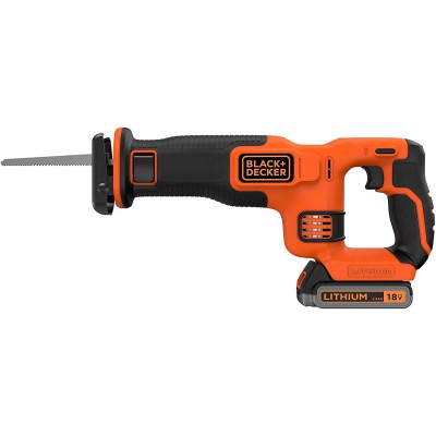 Шабельна акумуляторна пила Black+Decker BDCR18E1