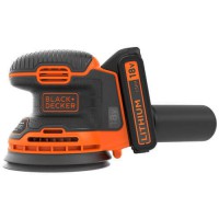 Ексцентрикова шліфувальна машина акумуляторна Black+Decker BDCROS18