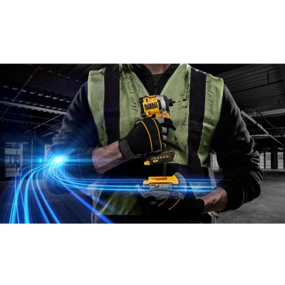 Шуруповёрт ударный аккумуляторный бесщёточный DeWALT DCF850E1T