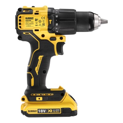 Дриль-шурупокрут акумуляторний безщітковий ударний DeWALT DCD709D2T