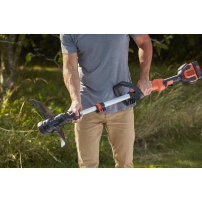 Триммер аккумуляторный бесщеточный BLACK+DECKER BCSTE636L1