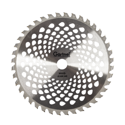 Диск для садового триммера 255х25.4 мм 40 ТВС зубцов Гартнер