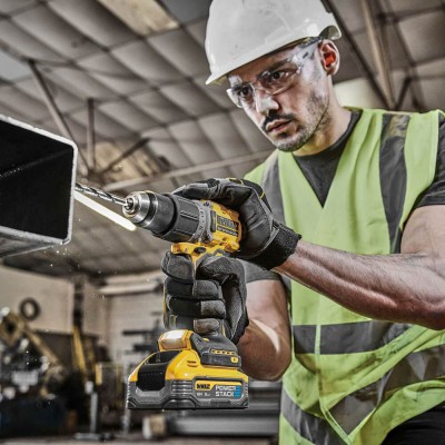 Дрель-шуруповёрт аккумуляторная бесщёточная ударная + подарок DeWALT DCD805H2T+DCF840N
