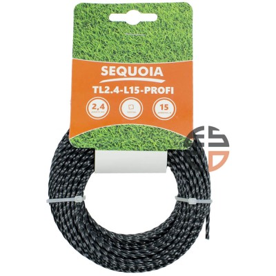 Косильная леска SEQUOIA TL2.4-L15-Profi