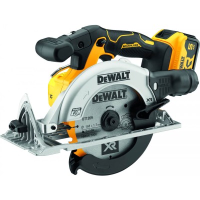 Пила дисковая аккумуляторная бесщёточная DeWALT DCS565P2