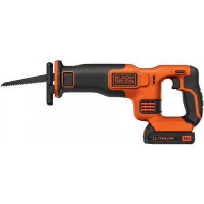 Пила сабельная аккумуляторная BLACK+DECKER BDCR18