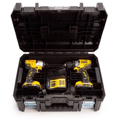 Набір з двох інструментів безщіткових DeWALT DCK2110L2T