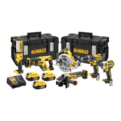 Набор из шести инструментов бесщеточных DeWALT DCK623P3