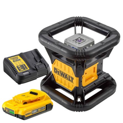 Лазерний рівень Деволт ротаційний Dewalt DCE079D1G