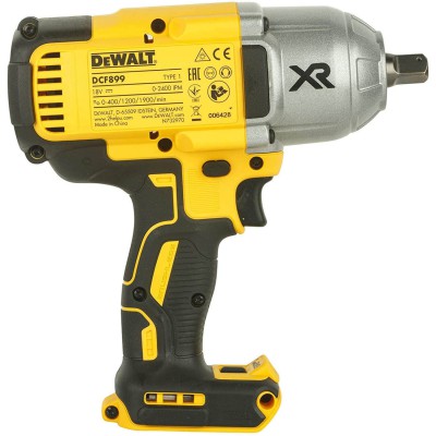Гайковерт ударный аккумуляторный бесщёточный DeWALT DCF899NT