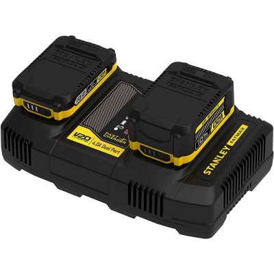 Зарядное устройство на 2 аккумулятора STANLEY FATMAX SFMCB24