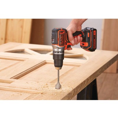 Аккумуляторная дрель шуруповерт Black Decker ударная бесщеточная BL188N
