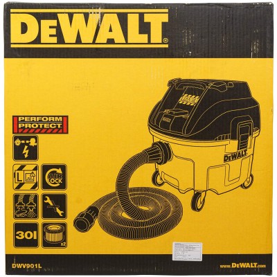 Пылесос строительный Dewalt DWV901L