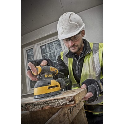 Ексцентрикова шліфувальна машина мережева Dewalt DWE6423