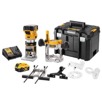 Фрезер акумуляторний безщітковий багатофункціональний DeWALT DCW604P2