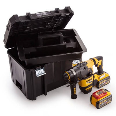 Полупрофессиональный перфоратор аккумуляторный бесщеточный DeWALT DCH333X2
