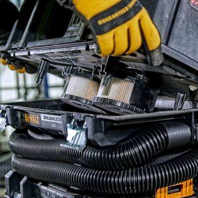Строительный пылесос для мелкой пыли аккумуляторный бесщёточный Dewalt DCV586MT2