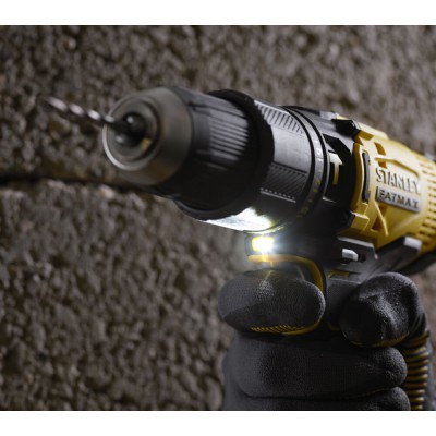 Дриль-шурупокрут ударний акумуляторний STANLEY FATMAX SCD711C2K