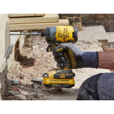 Ударный аккумуляторный гайковерт бесщёточный Stanley Fatmax SFMCF810B