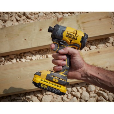 Ударный аккумуляторный гайковерт бесщёточный Stanley Fatmax SFMCF810B