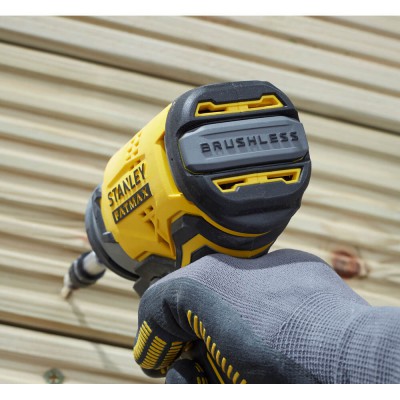 Ударный аккумуляторный гайковерт бесщёточный Stanley Fatmax SFMCF810B