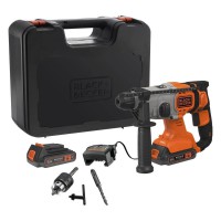 Перфоратор акумуляторний щітковий BLACK+DECKER BCD900E2K
