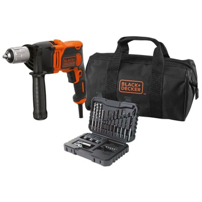 Дрель Black&Decker сетевая ударная BEH850