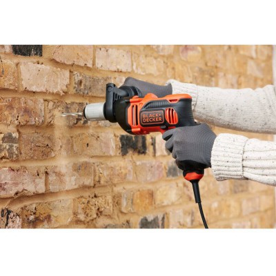 Дрель Black&Decker сетевая ударная BEH850