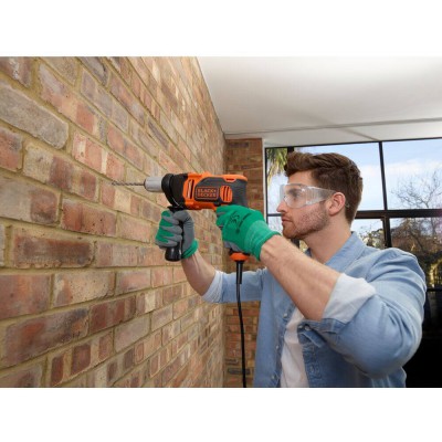 Дрель Black&Decker сетевая ударная BEH850
