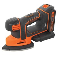 Вібраційна шліфувальна машина акумуляторна Black+Decker BDCDS18
