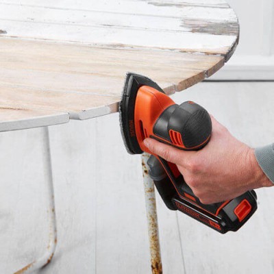 Вібраційна шліфувальна машина акумуляторна Black+Decker BDCDS18