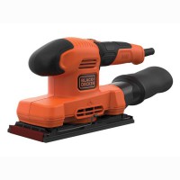 Ручная шлифовальная машина по дереву вибрационная сетевая Black+Decker BEW220