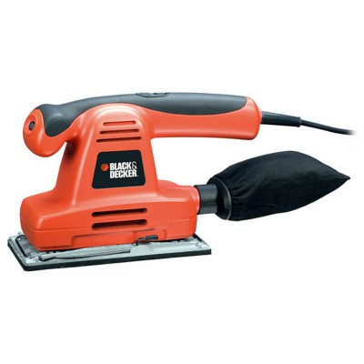 Вібраційна шліфувальна машина мережева Black+Decker KA274EKA