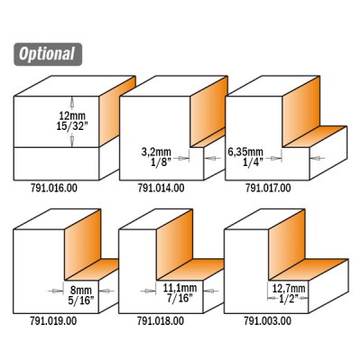 16x50,8x28,3x87x12 Фрезы для выборки четверти со сменными ножами СМТ