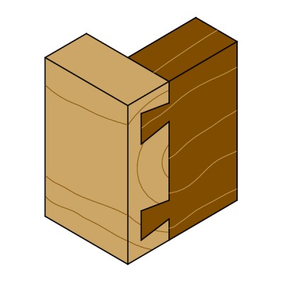 15,8x22x60,3x7 ° x6 Фрези для з’єднання «ластівчин хвіст» СМТ