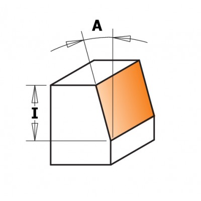 18.6x11x57x6.35x15° Фрезы для снятия фаски с подшипником СМТ