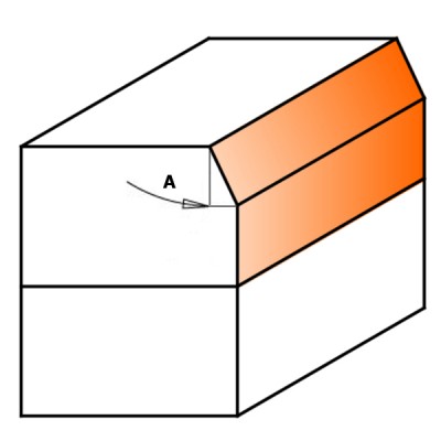 19 - 24.5x16(10+6)x56.5x8x0° - 25° Фрезы для снятия фаски с подшипником СМТ