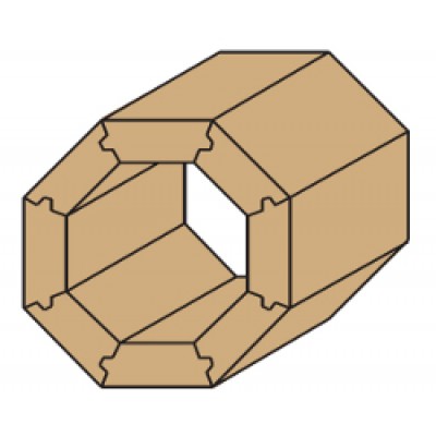 37,3x22,2x60,3x9,5 /19x22.5°x12,7 Набір фрез для кутових з’єднань СМТ