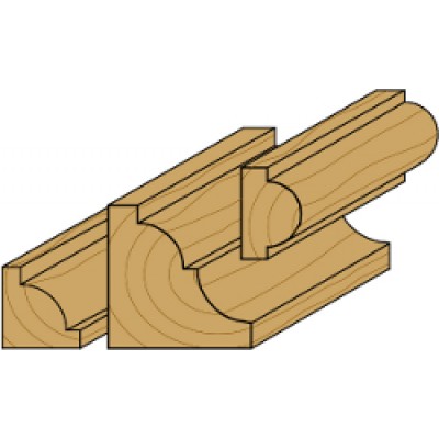 38,1x28x77,5x12,7 Фреза для карнизів мультипрофильні СМТ