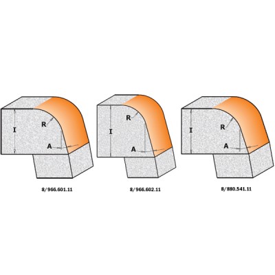 54x25.4x12.7x78.1x18 ° x12.7 Фрези радіусні для твердих матеріалів СМТ