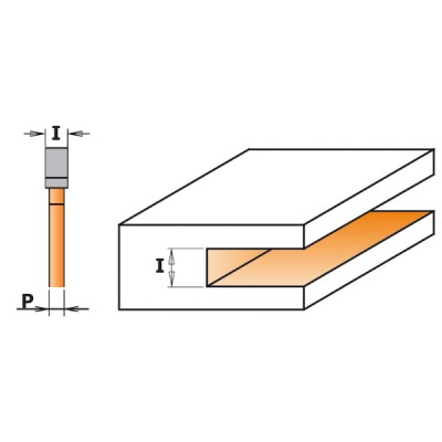 12,8x47,6x4x58,3x12,7 Фрезы пазовые трехзубые с переменным диском СМТ