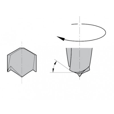 311.050.22 Свердло NP HWM D=5x30 L=70 S=10x28 LH XTREME-HWM