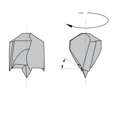 361.050.11 Свердло NP HW D=5 I=18 L=57,5 S=10x34 RH