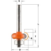 19,05x6,4x3,2x57x6 Фрезы для боковых полукруглых пазов СМТ