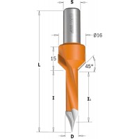 378.082.12 Сверло с зинкером P HW D = 8 I = 35 I1 = 29 L = 70 S = 10 LH