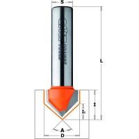 6x8x38,1x90 ° x8 ФРЕЗА Пазова V-образна C КУТОМ 90 ГРАДУСІВ СМТ